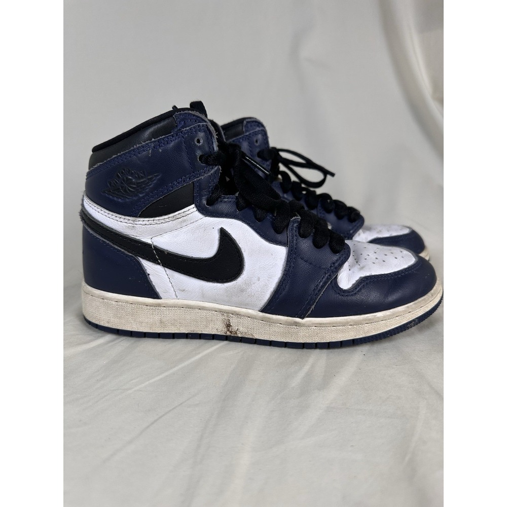 Size 4.5 Y - Jordan 1‎ Mid Armory Navy 2021